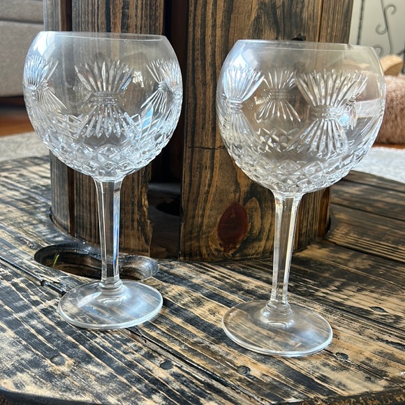 Waterford Crystal Toasting Glass Prosperity Millennium Series Balloon Wine Italy